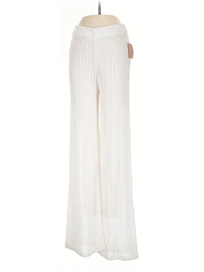 Shade & Shore Casual Pants In White