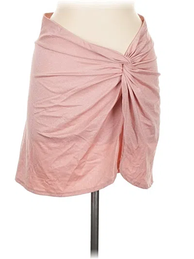 Pre-owned Shade & Shore Casual Skirt In Pink