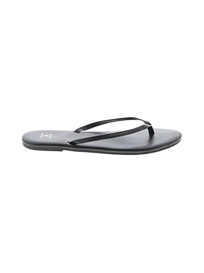 Pre-owned Shade & Shore Flip Flops In Black