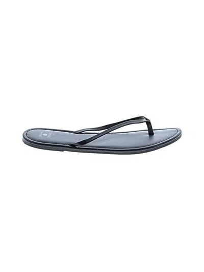 Pre-owned Shade & Shore Flip Flops In Black