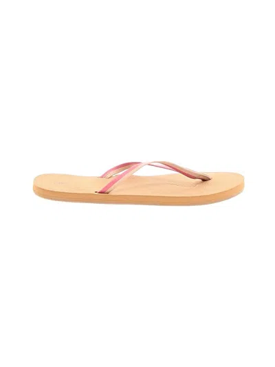 Pre-owned Shade & Shore Flip Flops In Pink