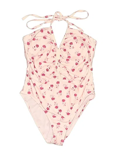 Pre-owned Shade & Shore Kimono In Pink