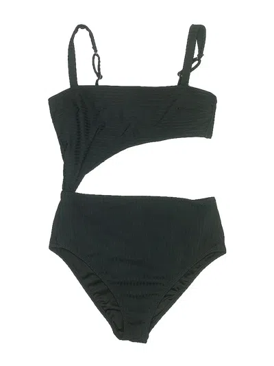 Pre-owned Shade & Shore One Piece Swimsuit In Black