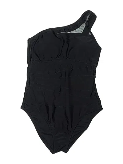 Pre-owned Shade & Shore One Piece Swimsuit In Black