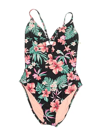 Pre-owned Shade & Shore One Piece Swimsuit In Black