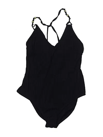 Pre-owned Shade & Shore One Piece Swimsuit In Black