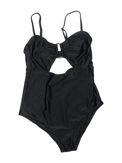 Pre-owned Shade & Shore One Piece Swimsuit In Black