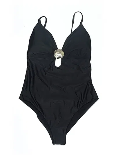 Pre-owned Shade & Shore One Piece Swimsuit In Black