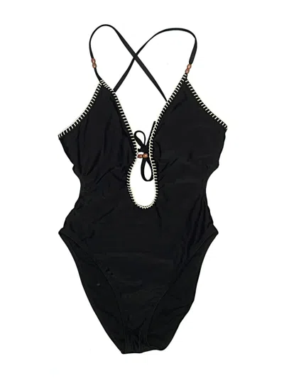 Pre-owned Shade & Shore One Piece Swimsuit In Black