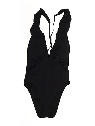 Pre-owned Shade & Shore One Piece Swimsuit In Black