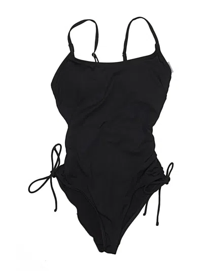 Pre-owned Shade & Shore One Piece Swimsuit In Black