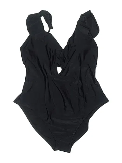 Pre-owned Shade & Shore One Piece Swimsuit In Black