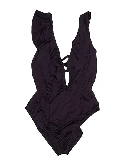 Pre-owned Shade & Shore One Piece Swimsuit In Black