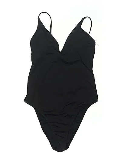 Pre-owned Shade & Shore One Piece Swimsuit In Black