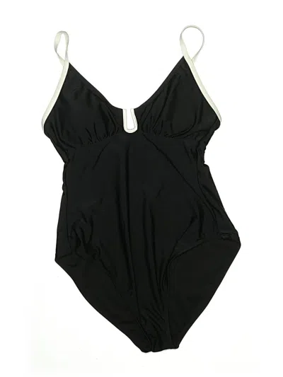 Pre-owned Shade & Shore One Piece Swimsuit In Black