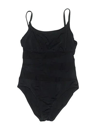 Pre-owned Shade & Shore One Piece Swimsuit In Black