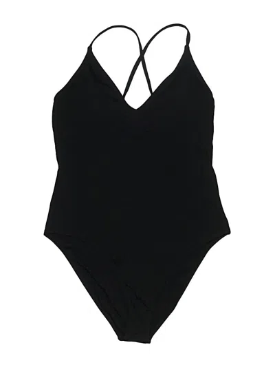 Pre-owned Shade & Shore One Piece Swimsuit In Black