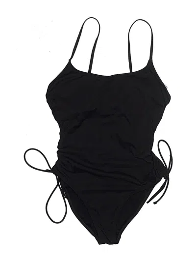 Pre-owned Shade & Shore One Piece Swimsuit In Black