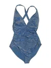 Shade & Shore One Piece Swimsuit In Blue