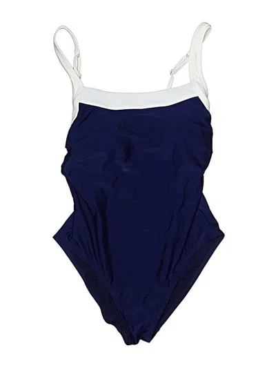 Pre-owned Shade & Shore One Piece Swimsuit In Blue