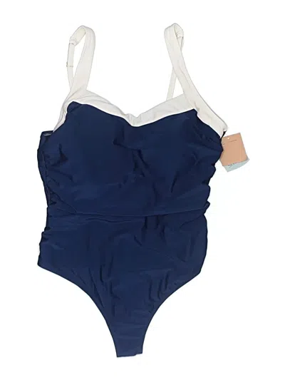 Pre-owned Shade & Shore One Piece Swimsuit In Blue