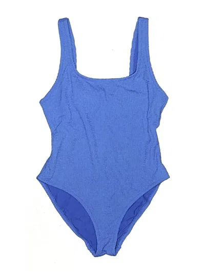 Pre-owned Shade & Shore One Piece Swimsuit In Blue
