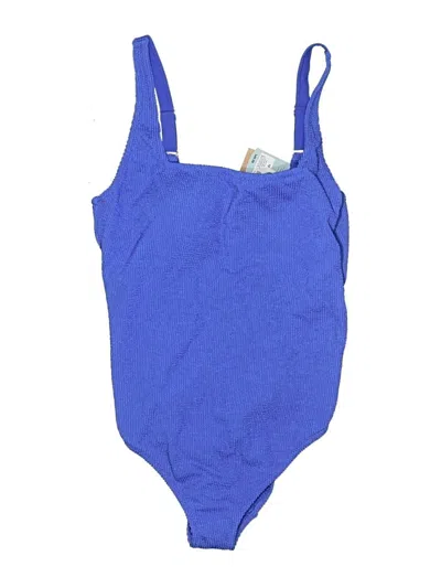 Shade & Shore One Piece Swimsuit In Blue