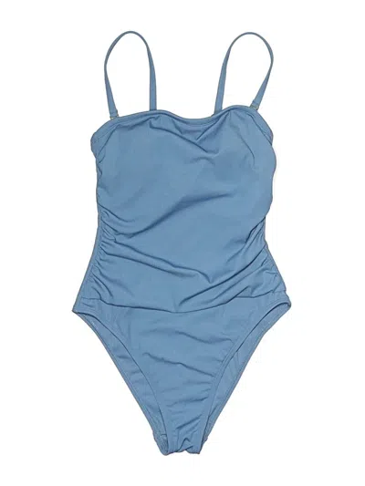 Pre-owned Shade & Shore One Piece Swimsuit In Blue