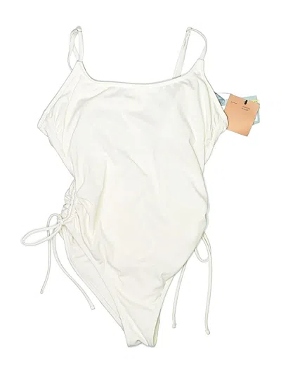 Shade & Shore One Piece Swimsuit In Ivory