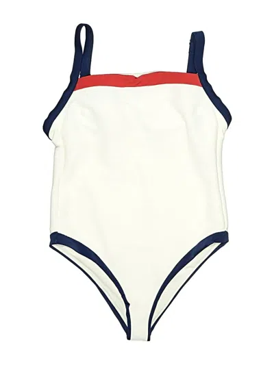 Pre-owned Shade & Shore One Piece Swimsuit In Ivory
