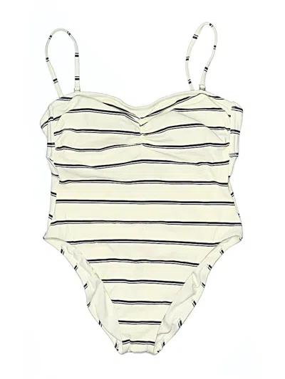 Pre-owned Shade & Shore One Piece Swimsuit In Ivory