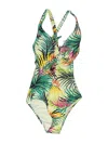 Shade & Shore One Piece Swimsuit In Multi