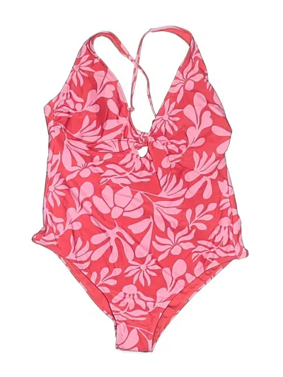 Shade & Shore One Piece Swimsuit In Pink
