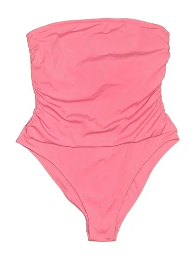 Pre-owned Shade & Shore One Piece Swimsuit In Pink