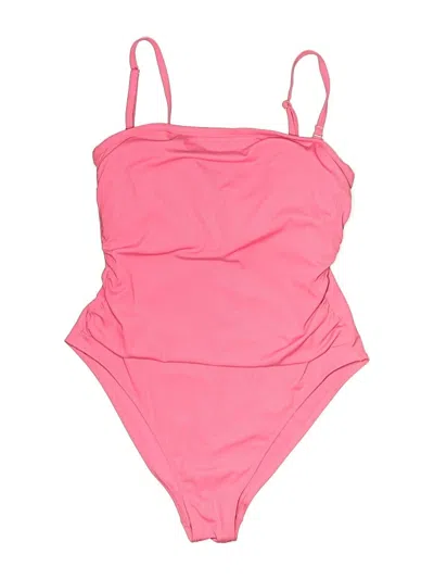 Pre-owned Shade & Shore One Piece Swimsuit In Pink