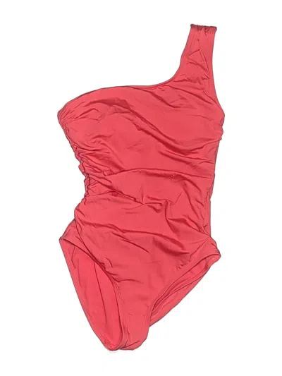 Pre-owned Shade & Shore One Piece Swimsuit In Red
