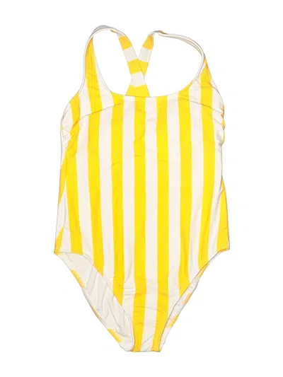 Shade & Shore One Piece Swimsuit In Yellow