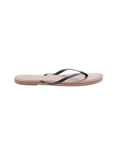 Pre-owned Shade & Shore Sandals In Black