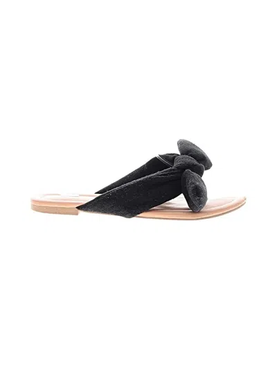 Pre-owned Shade & Shore Sandals In Black