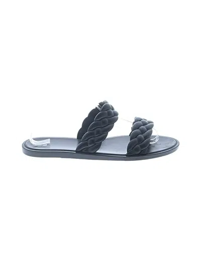 Pre-owned Shade & Shore Sandals In Gray