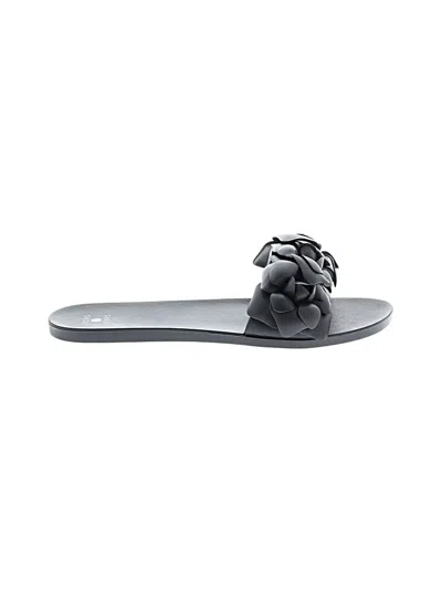 Pre-owned Shade & Shore Sandals In Gray