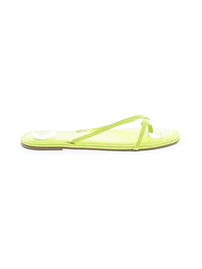 Pre-owned Shade & Shore Sandals In Green