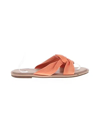 Pre-owned Shade & Shore Sandals In Orange