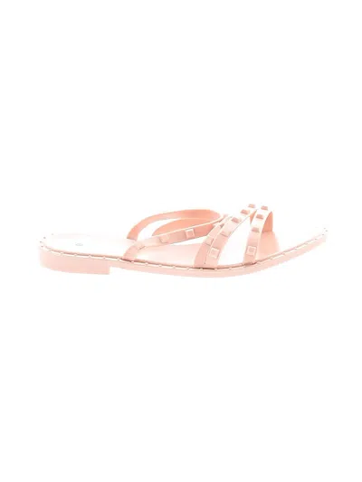 Pre-owned Shade & Shore Sandals In Pink