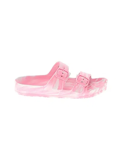 Pre-owned Shade & Shore Sandals In Pink