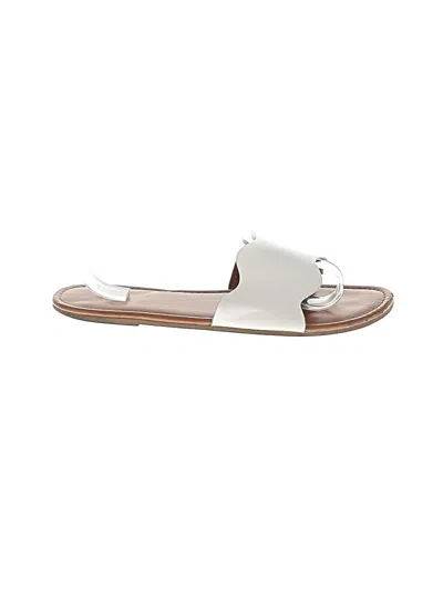 Pre-owned Shade & Shore Sandals In White