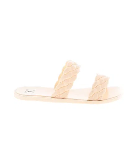 Pre-owned Shade & Shore Sandals In White