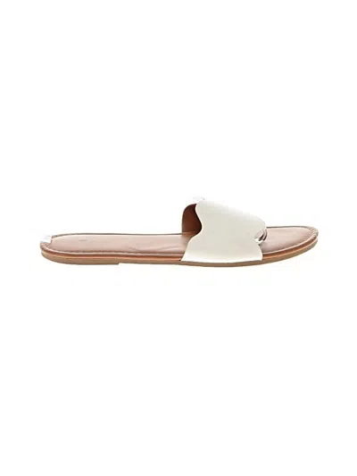 Pre-owned Shade & Shore Sandals In White