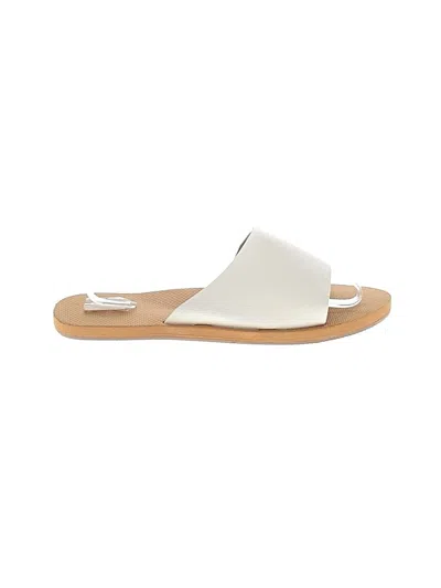 Pre-owned Shade & Shore Sandals In White
