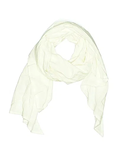 Pre-owned Shade & Shore Scarf In White